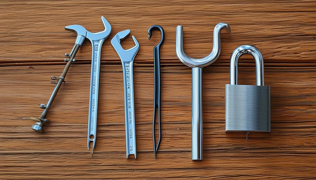 essential lock picking tools