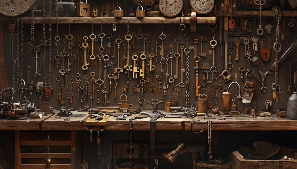 evolution of locksmithing tools