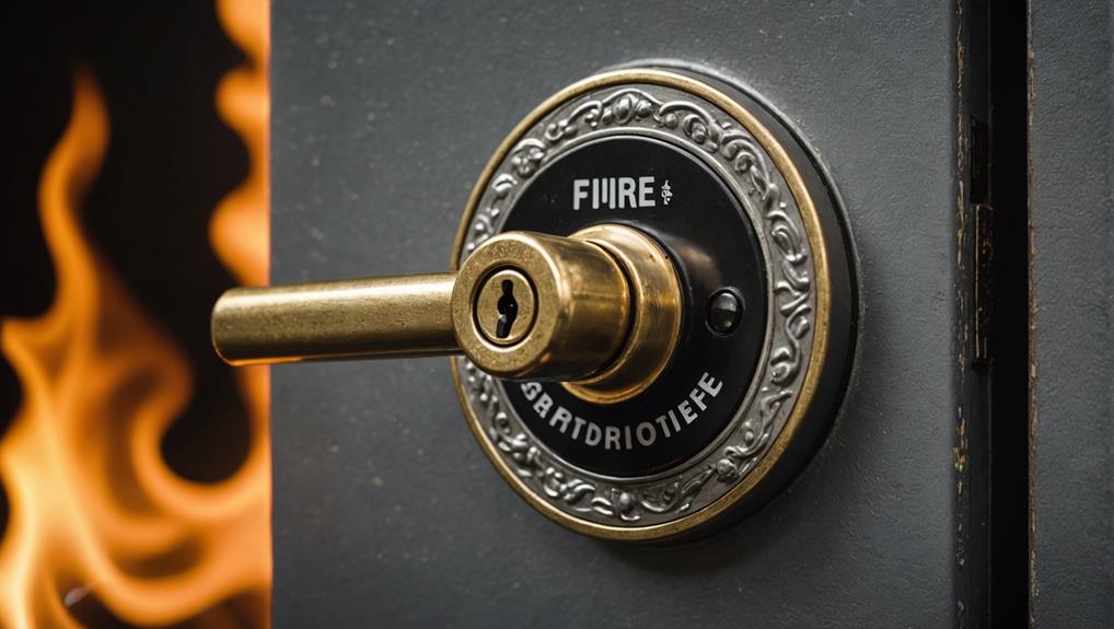 fire resistant locking mechanisms