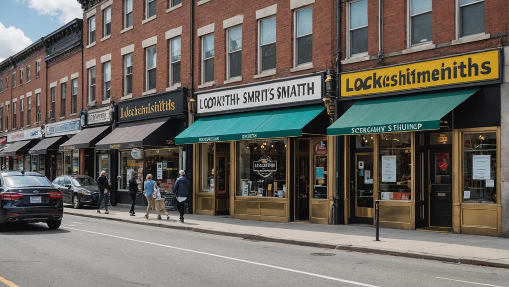 local locksmiths competitive landscape