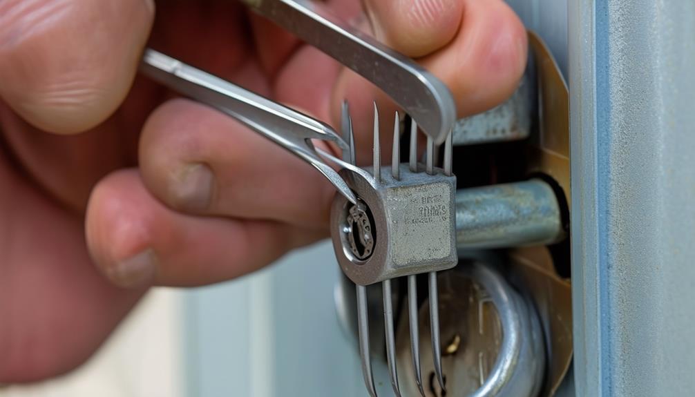 lock picking raking techniques