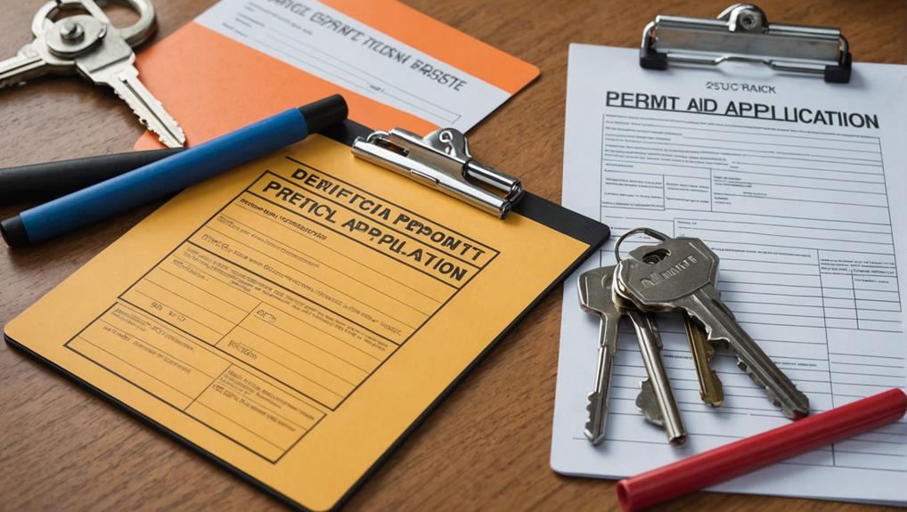 necessary permits and approvals