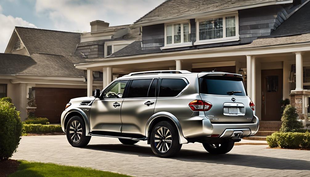 nissan armada year selection