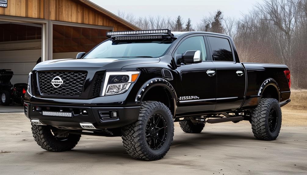 nissan titan accessory details