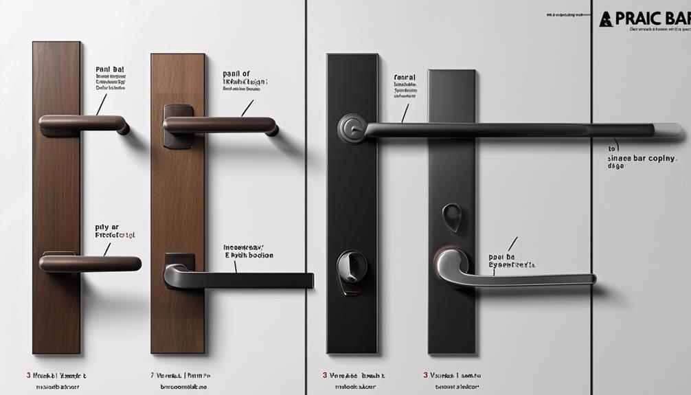 panic bar design evolution