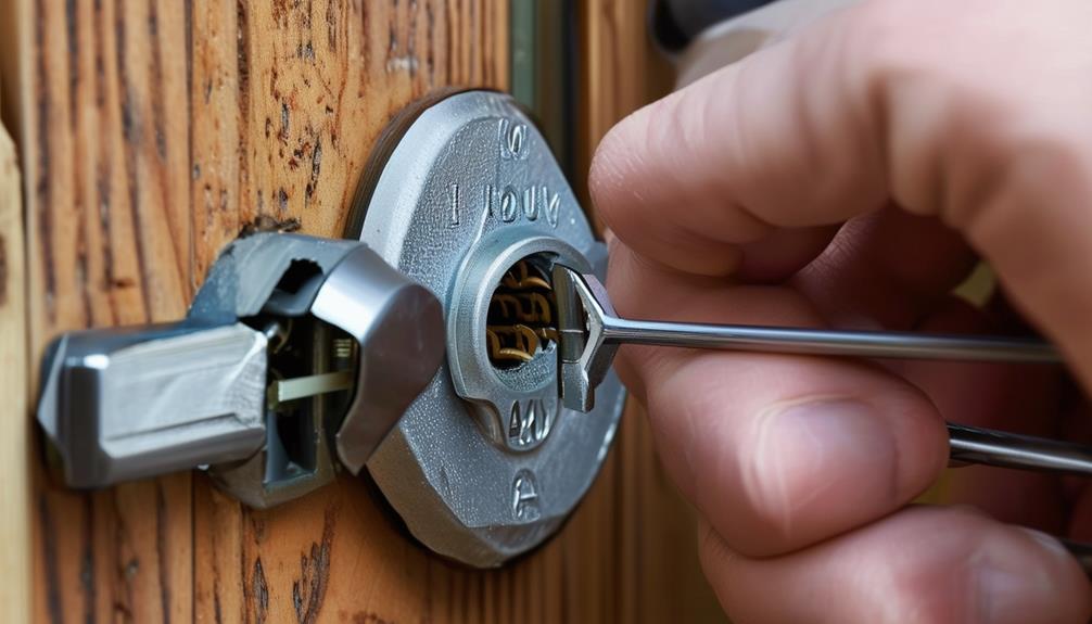 pin tumbler lock picking