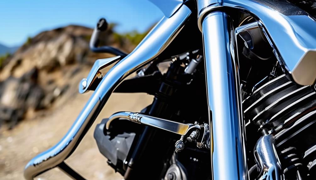 protective aluminum crash bars