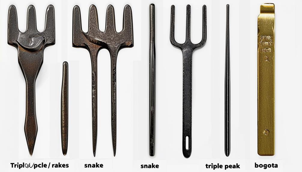 rake selection tools