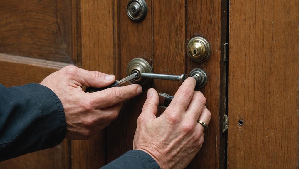 replacing old door hardware