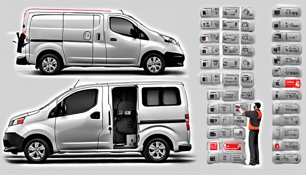 select nissan nv200 year