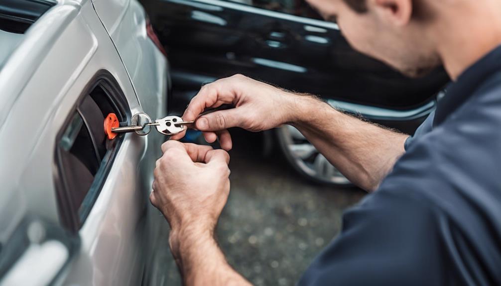 automotive locksmith services offered