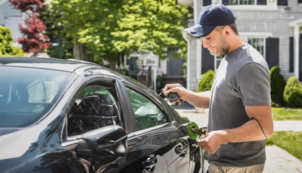 automotive locksmith services offered