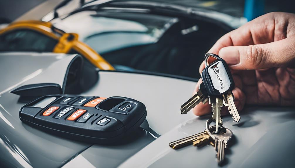 automotive locksmith services offered