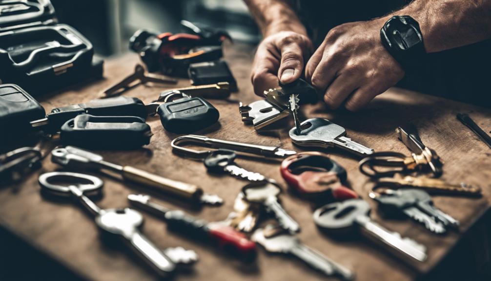 automotive locksmith services offered