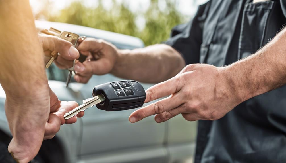 automotive locksmith services offered