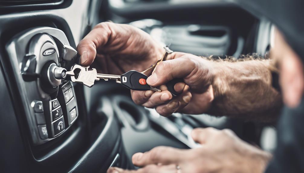 automotive locksmith services offered