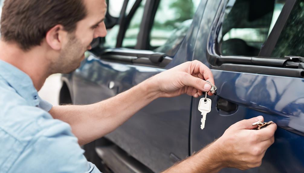 automotive locksmith services offered