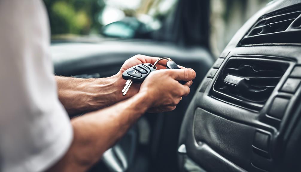 automotive locksmith services offered