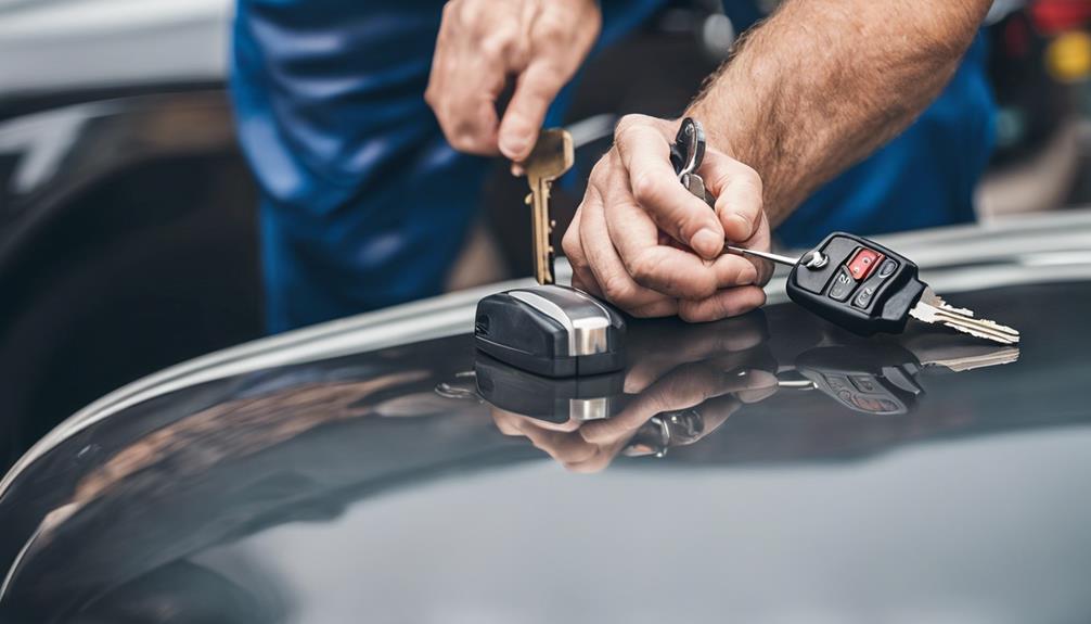 automotive locksmith services offered