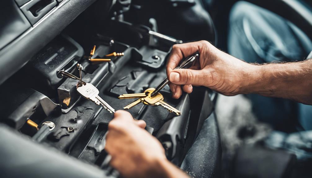 automotive locksmith services offered