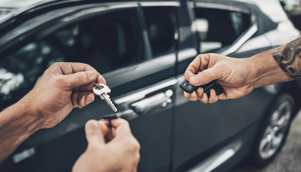 automotive locksmith services offered