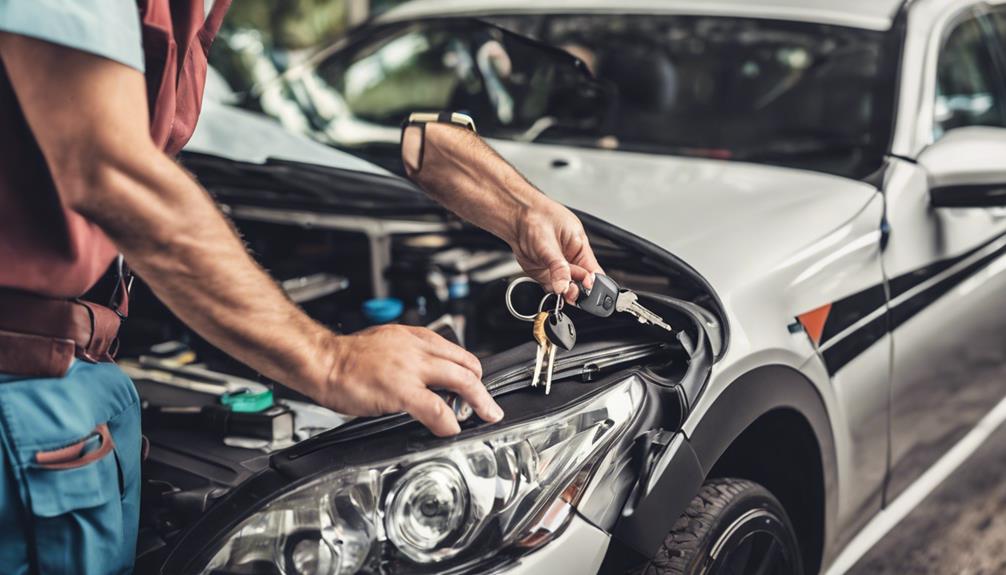 automotive locksmith services offered