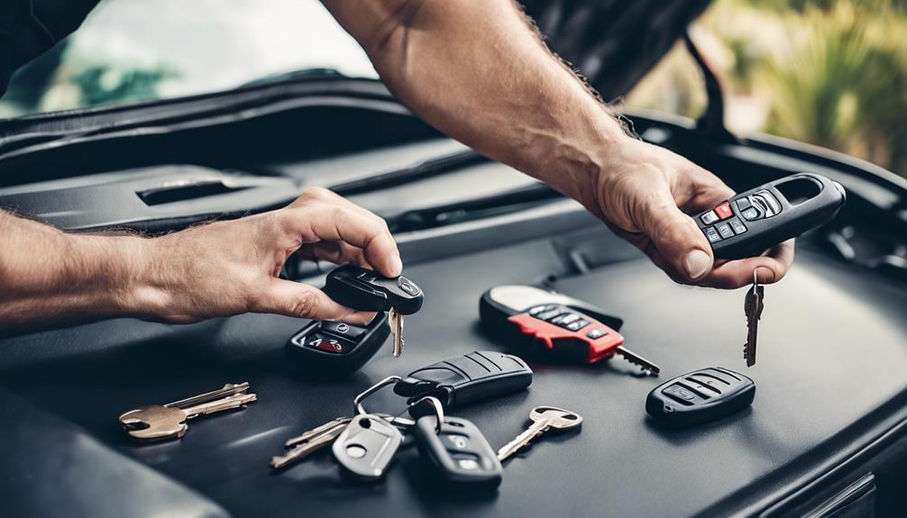 car key replacement costs