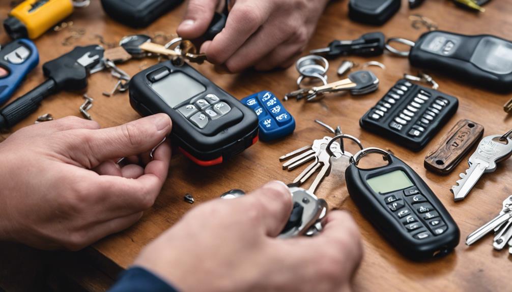 customizing key fob programming