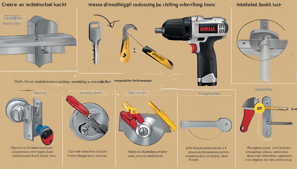 deadbolt installation tools required