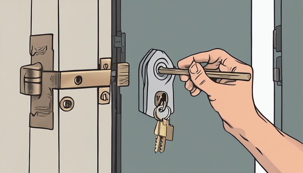 deadbolts prevent lock picking