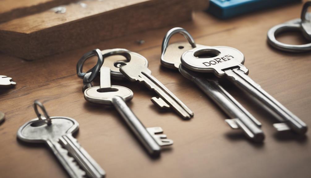 keys for furniture assembly