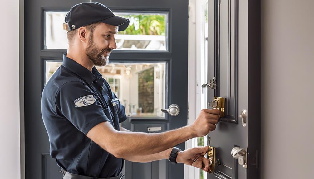 lockbox installation for rentals