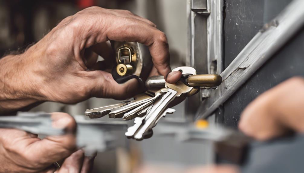 locksmith garage door services