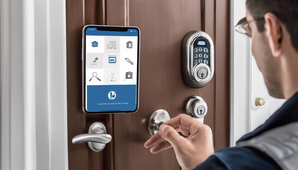 locksmith integrates smart security