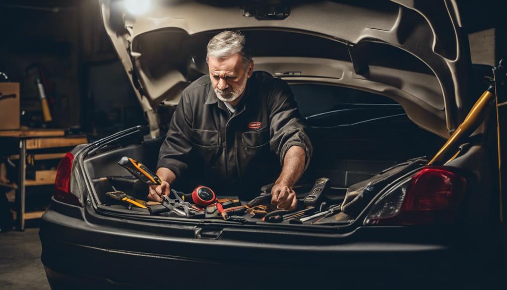 locksmith unlock trunk safely