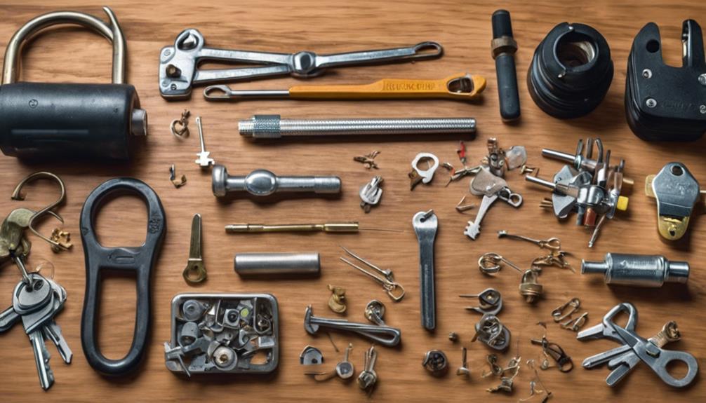 locksmithing essential toolset