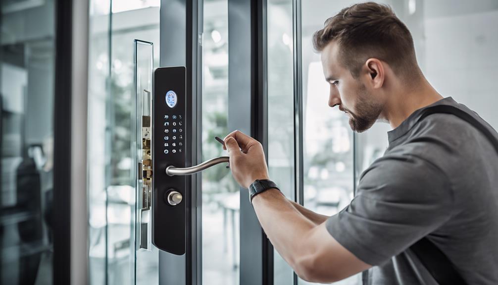 locksmiths install security systems