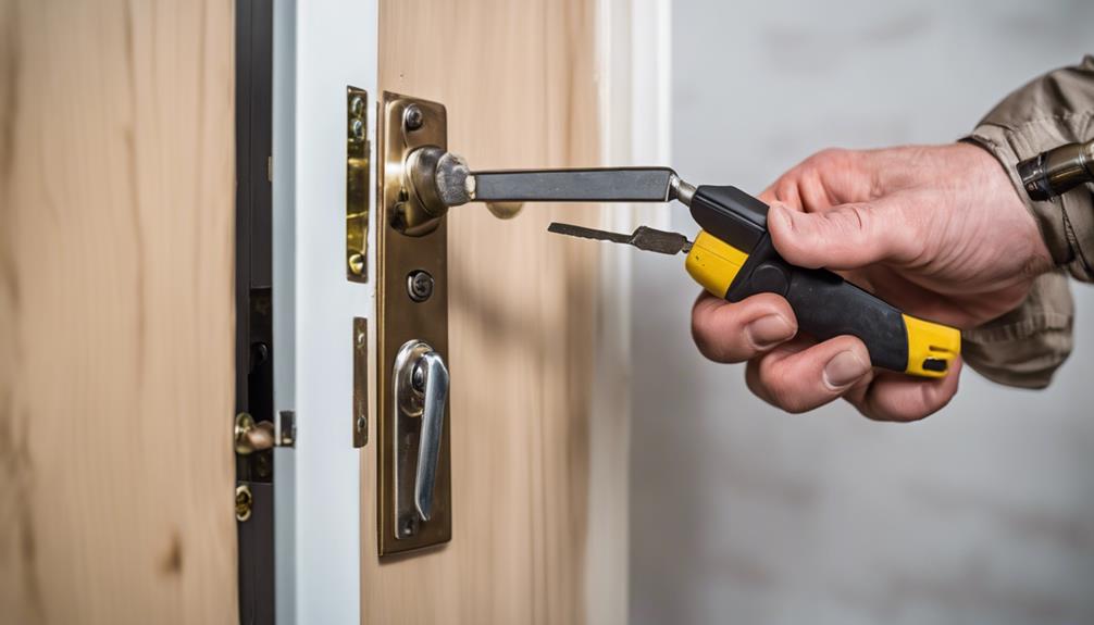 locksmiths repair damaged hardware