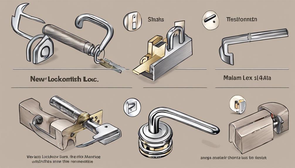 mailbox lock replacement steps