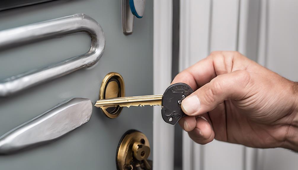 rekeying locks for security