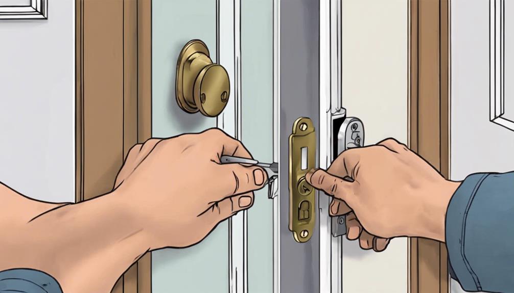 replace old deadbolt rekey