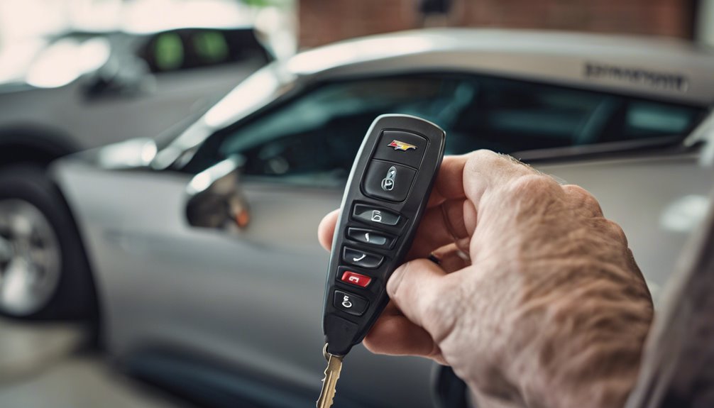 chevrolet corvette key fob replacement