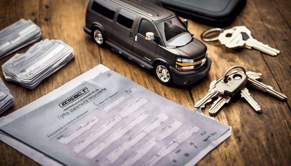 chevrolet express key replacement costs