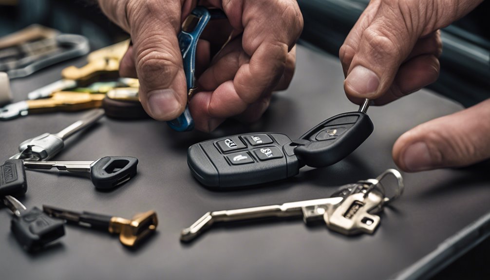 chevrolet silverado key fob replacement