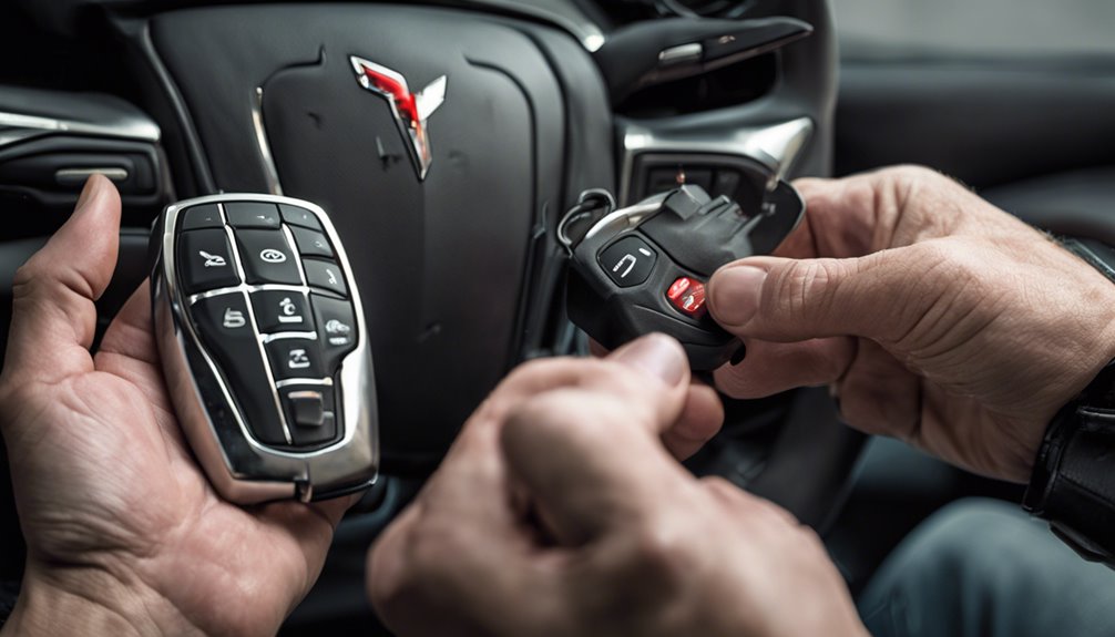 chevy corvette key fob solutions