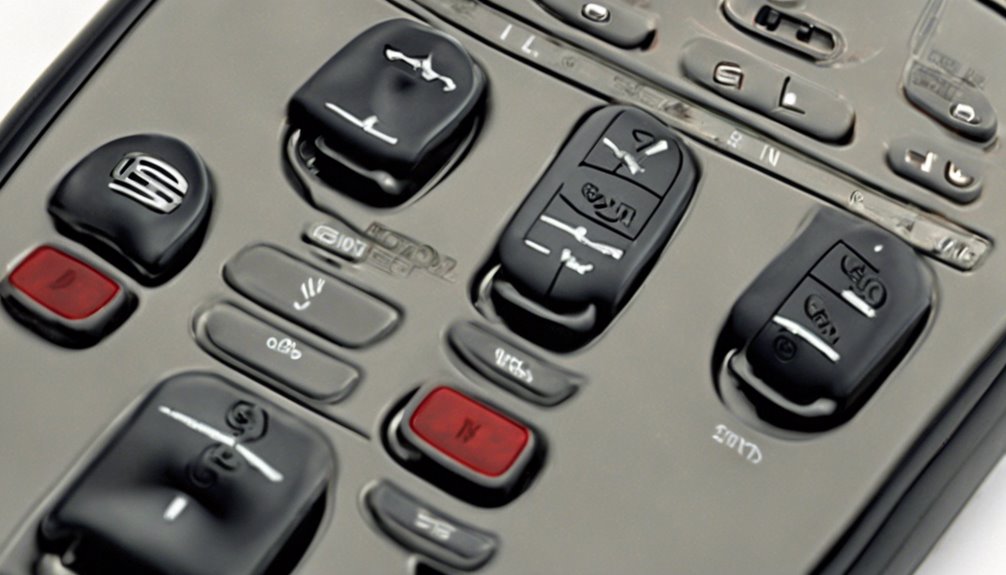 gm 4 button car remote