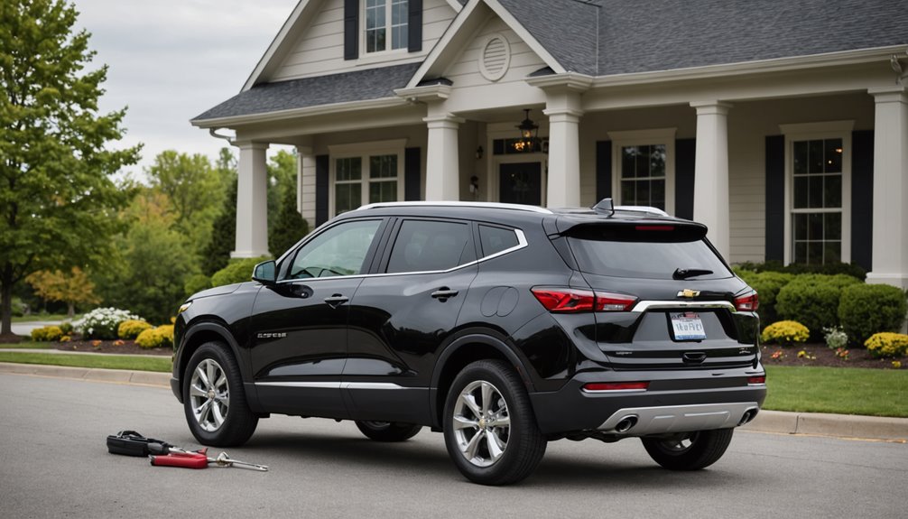 chevrolet blazer key replacement