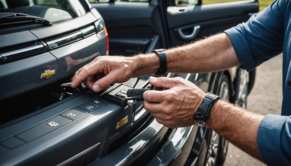 chevrolet captiva key replacement services