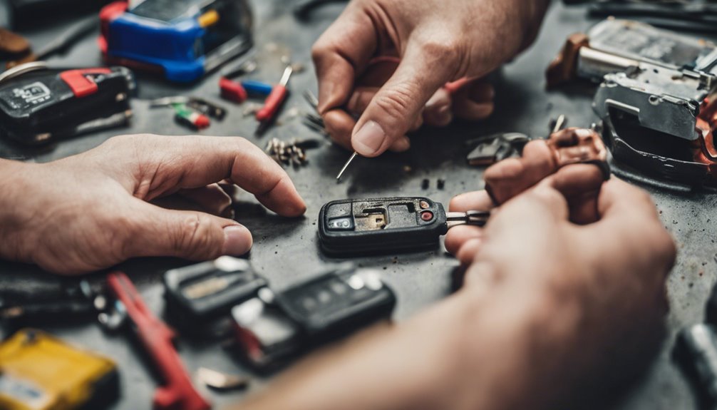 key fob battery replacement signs