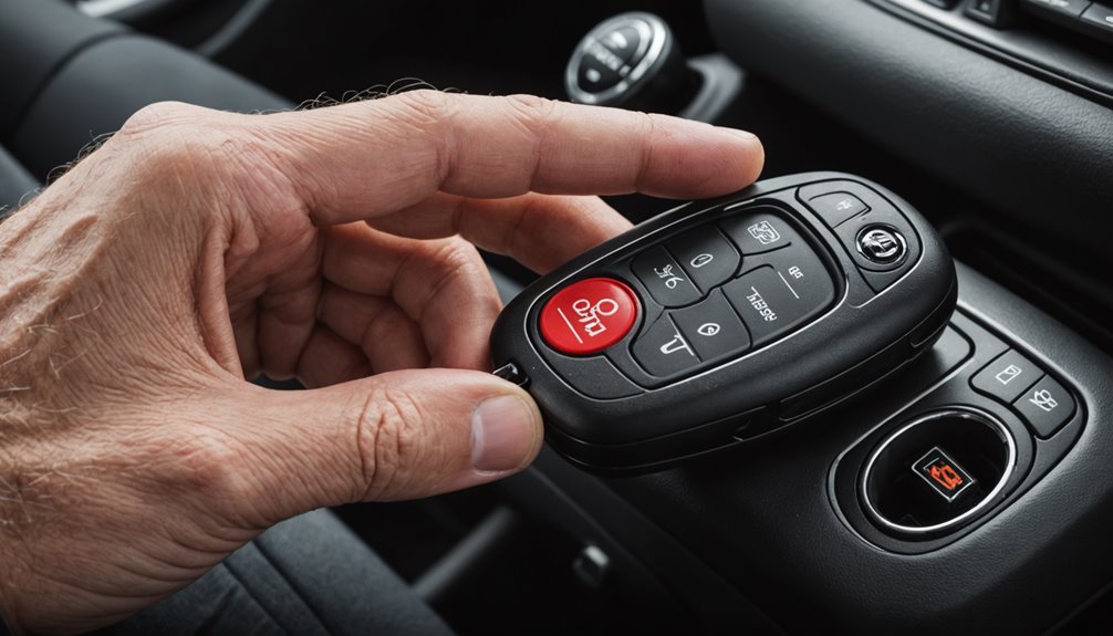 key fob battery signs